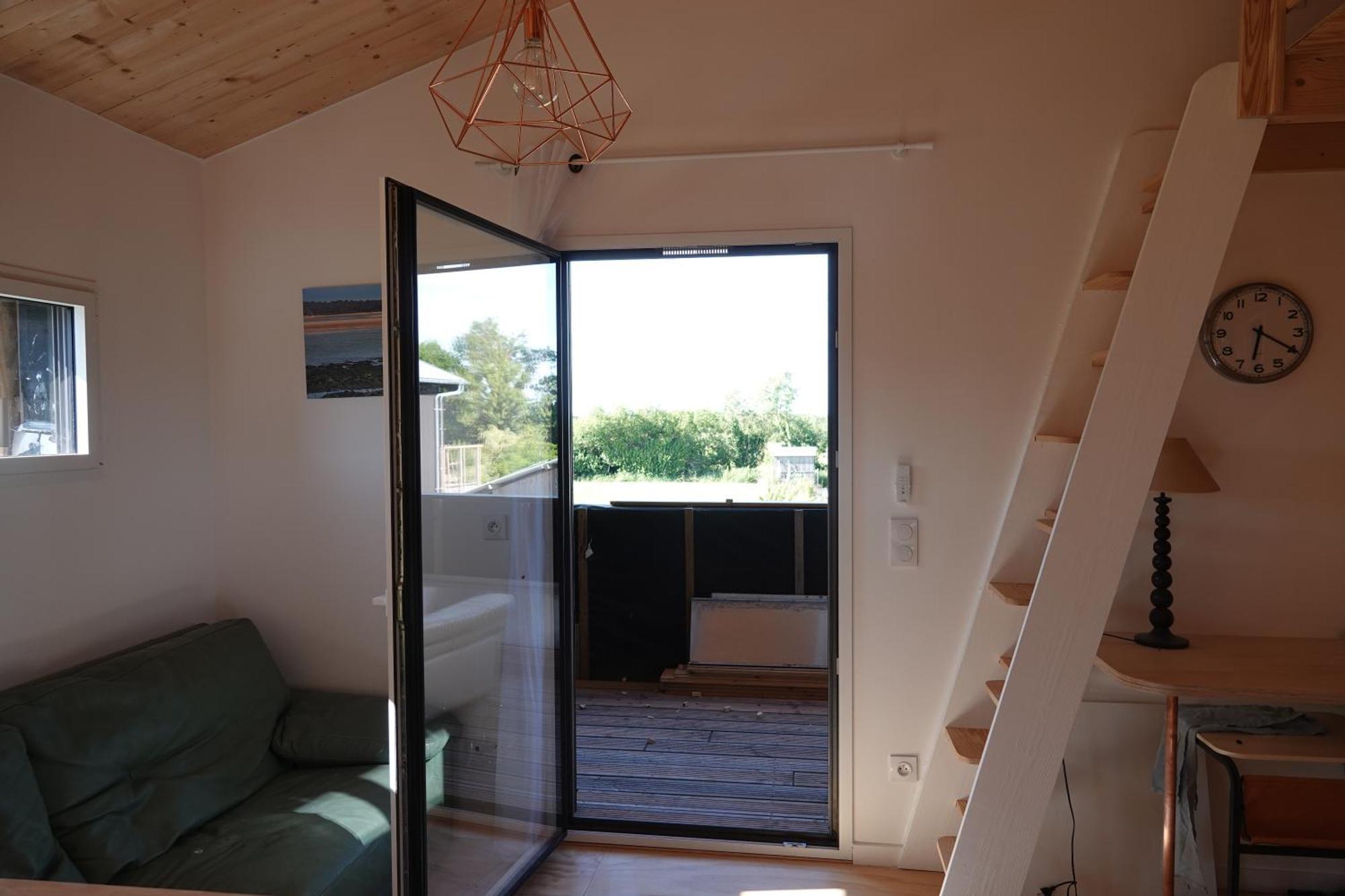 Maison Bois, Les Conches 10 Pers Longeville-sur-Mer Exterior foto