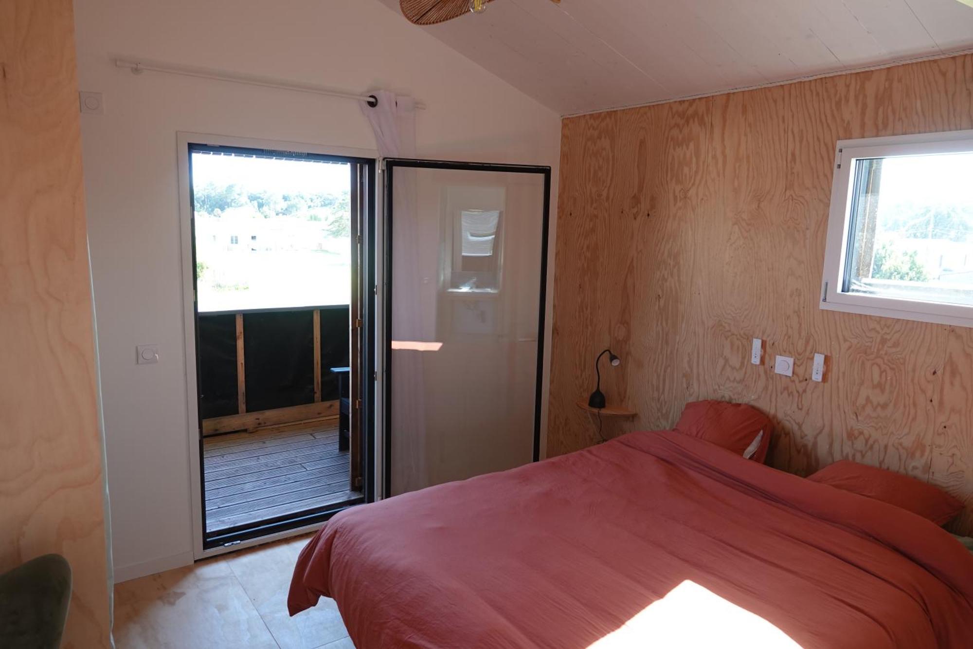 Maison Bois, Les Conches 10 Pers Longeville-sur-Mer Exterior foto