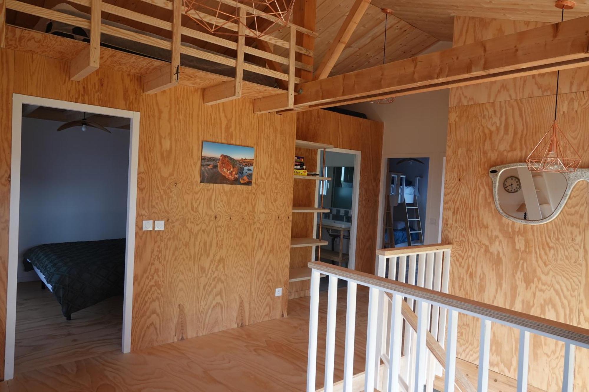 Maison Bois, Les Conches 10 Pers Longeville-sur-Mer Exterior foto
